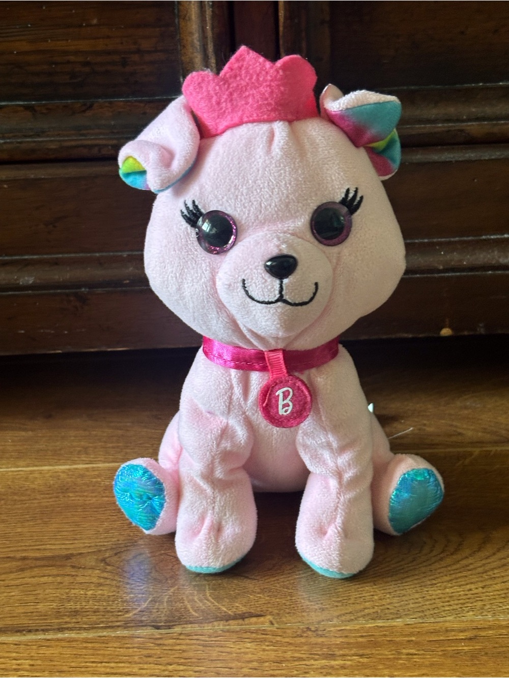 Barbie Pink puppy plush